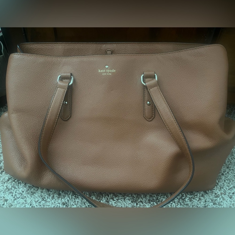 Kate Spade Tan Leather Tote